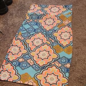 Agnes & Dora Multicolor Patterned Skirt